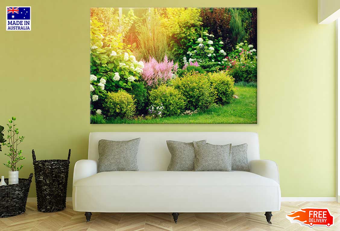 Mixed Flower Garden Photograph Print 100% Australian Made