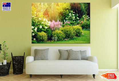 Mixed Flower Garden Photograph Print 100% Australian Made