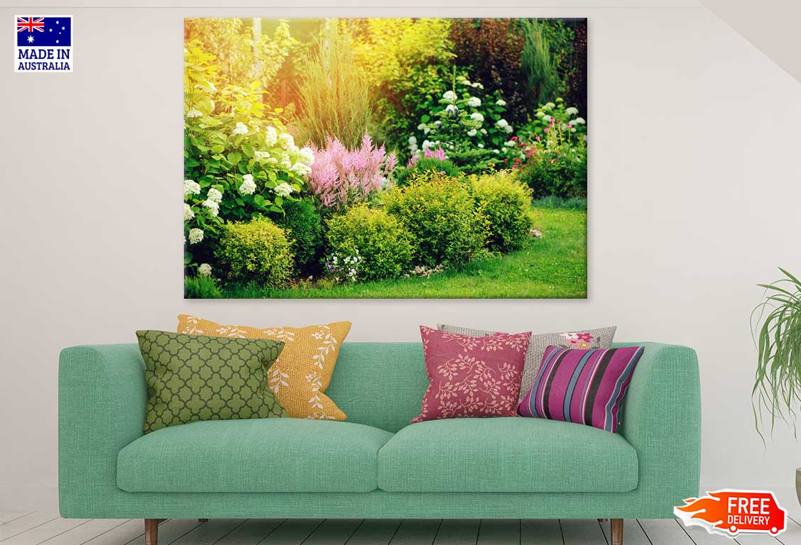 Mixed Flower Garden Photograph Print 100% Australian Made
