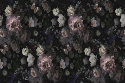 Dark Flowers Closeup Photograph Print 100% Australian Made