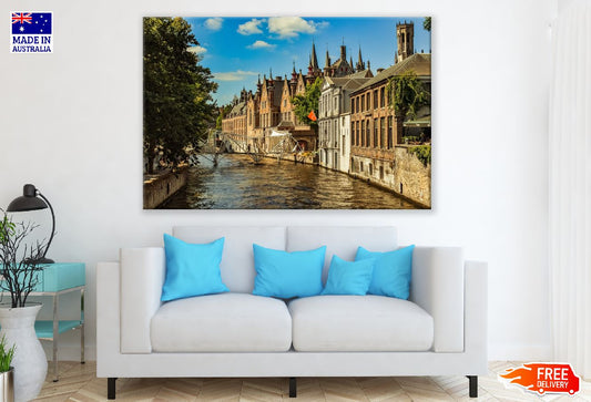 Bruges City in Belgium Photograph Print 100% Australian Made