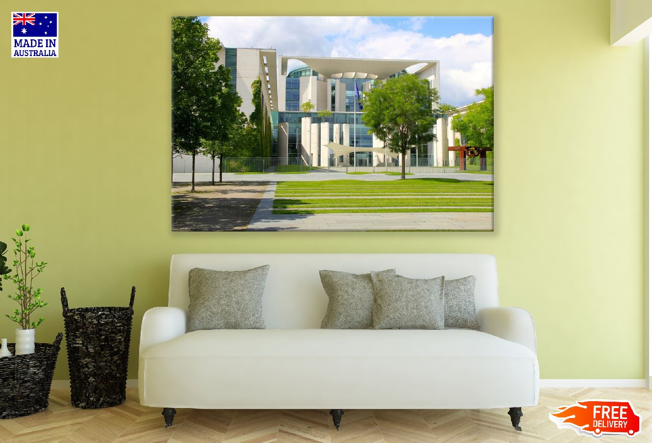 German Chancellery Berlin, Germany Print 100% Australian Made