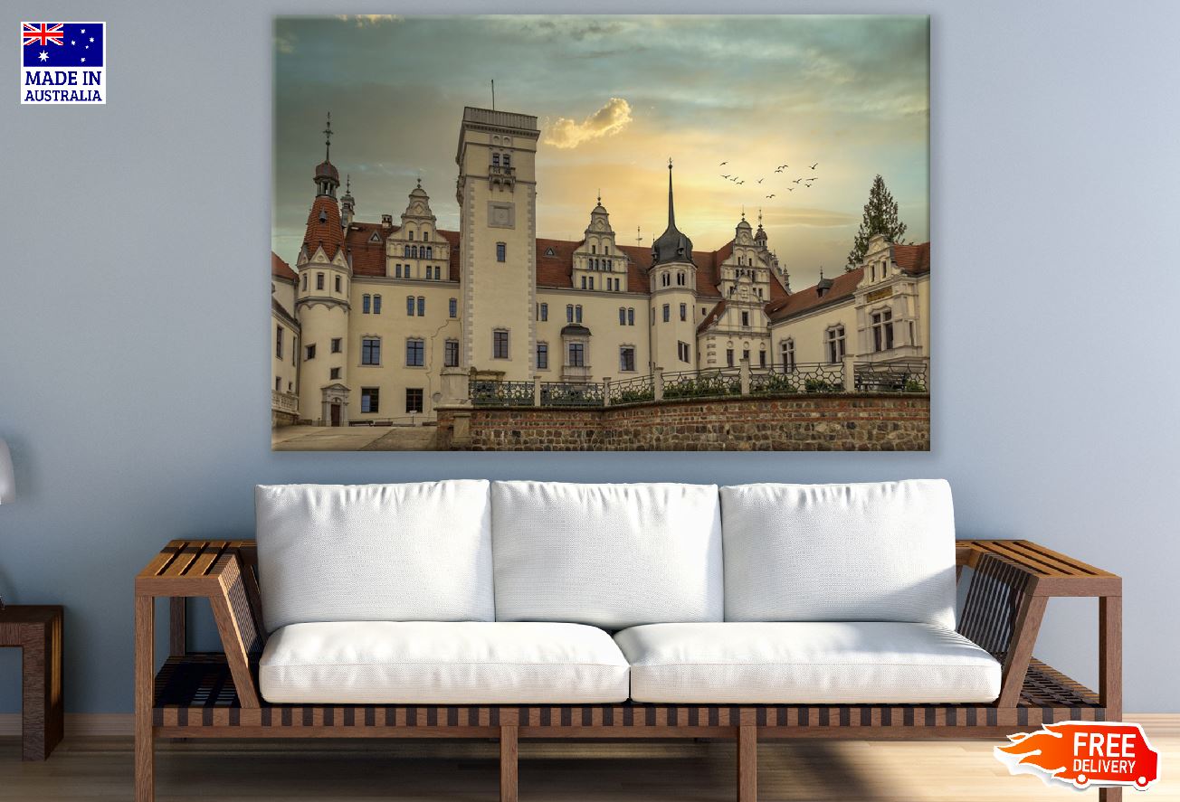 Schloss Boitzenburg, Brandenburg, Germany Sunset Photograph Print 100% Australian Made
