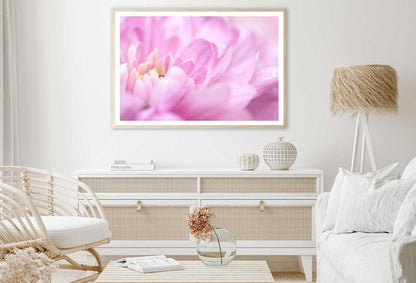 Orange Dahlia Flower Closeup View Home Decor Premium Quality Poster Print Choose Your Sizes