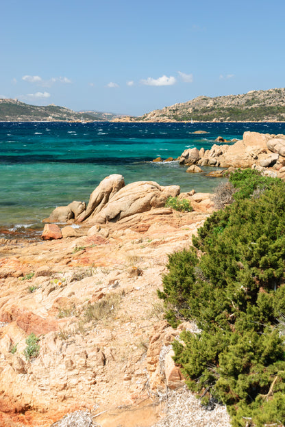 Maddalena Beach View Photograph in Sardinia Home Decor Premium Quality Poster Print Choose Your Sizes