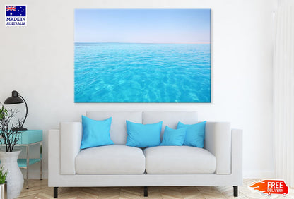 Blue Sea Ocean View Photograph Print 100% Australian Made