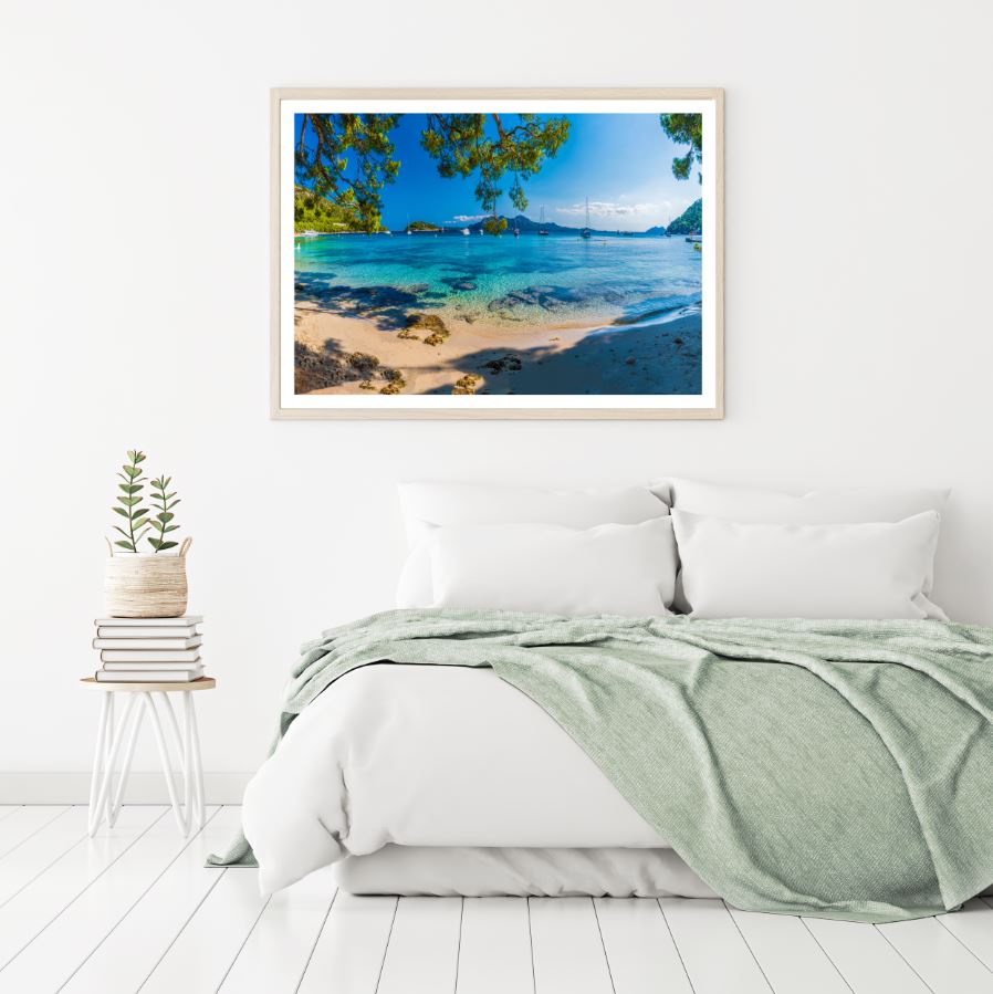 Sea Scenery Photograph Home Decor Premium Quality Poster Print Choose Your Sizes