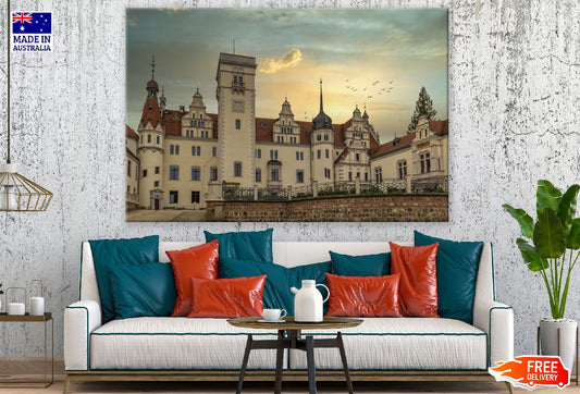 Schloss Boitzenburg, Brandenburg, Germany Sunset Photograph Print 100% Australian Made