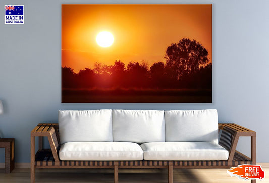 Forest & Sunset View Photograph Print 100% Australian Made
