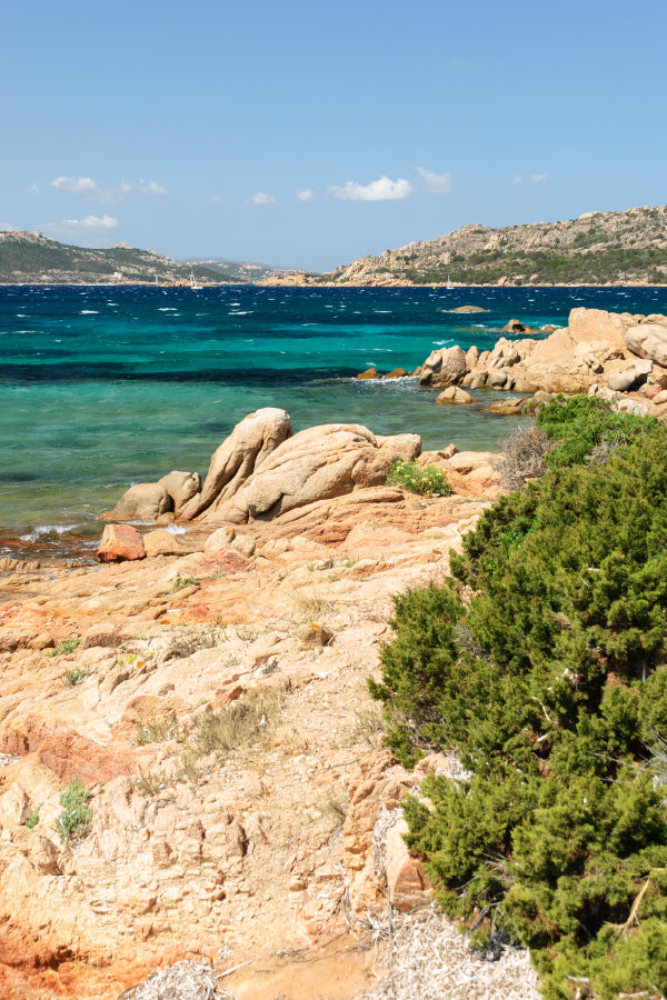 Maddalena Beach View Photograph in Sardinia Print 100% Australian Made