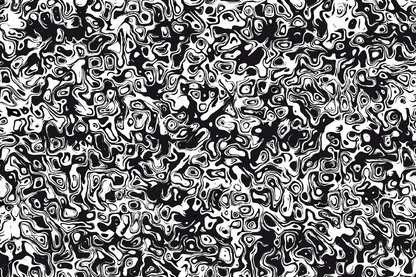 B&W Abstract Design Print 100% Australian Made
