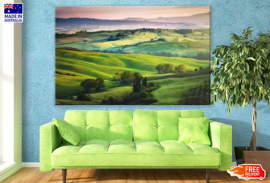 Green Meadow Scenery Photograph Print 100% Australian Made