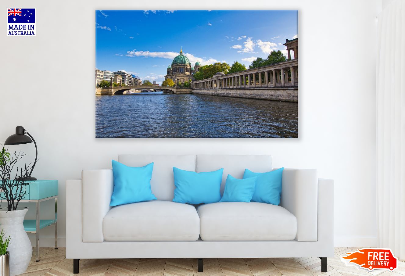 Berlin Cathedral Museum Island in central Berlin, Germany Print 100% Australian Made