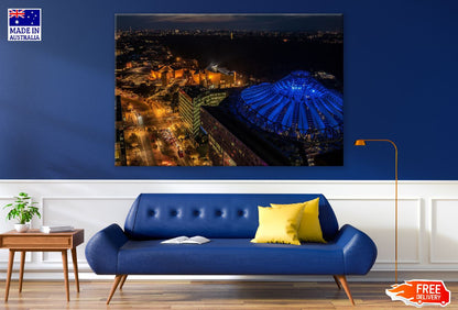 Berlin de Noche Night View Photograph Print 100% Australian Made
