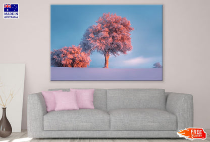 Cherry Blossom and Snow Photograph Print 100% Australian Made