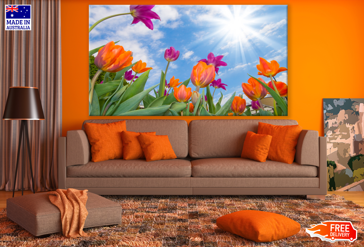 Tulip Flower Field Photograph Print 100% Australian Made