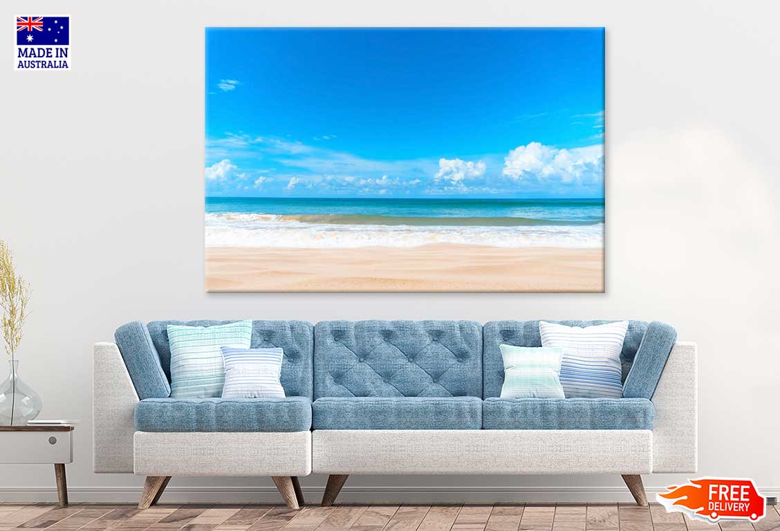 Tropical Beach & Blue Sky Scenery Photograph Print 100% Australian Made