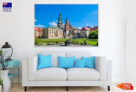 Wawel Royal Castle in Krakow City Poland Photograph Print 100% Australian Made