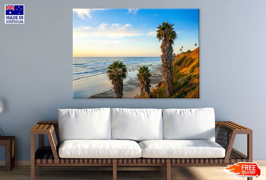 California Beach Sunset View Photograph Print 100% Australian Made