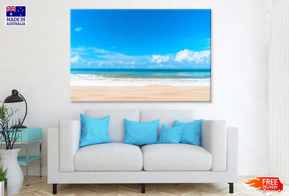 Tropical Beach & Blue Sky Scenery Photograph Print 100% Australian Made