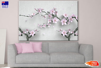 Floral Branch Design Print 100% Australian Made