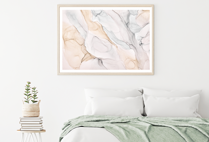 Pink & Blue Abstract Design Home Decor Premium Quality Poster Print Choose Your Sizes