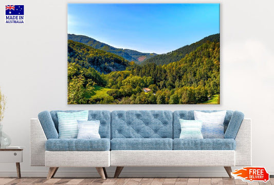 Nature Valley Mountains Forest Hill Photograph Print 100% Australian Made