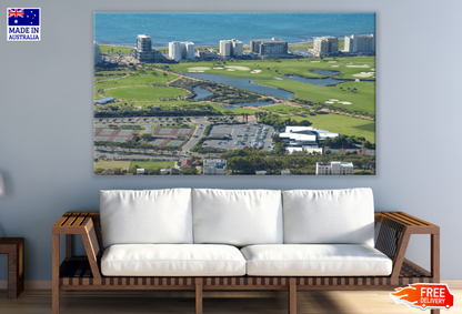 South Africa Cape Town Aerial View Print 100% Australian Made