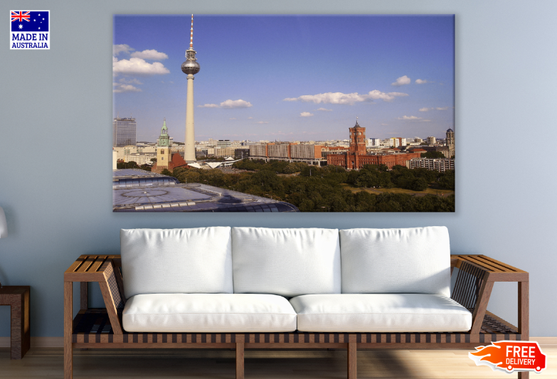 South Korea Landscape Of Sejong Lake Print 100% Australian Made