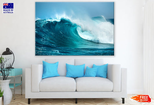 Ocean Wave View Closeup Photograph Print 100% Australian Made