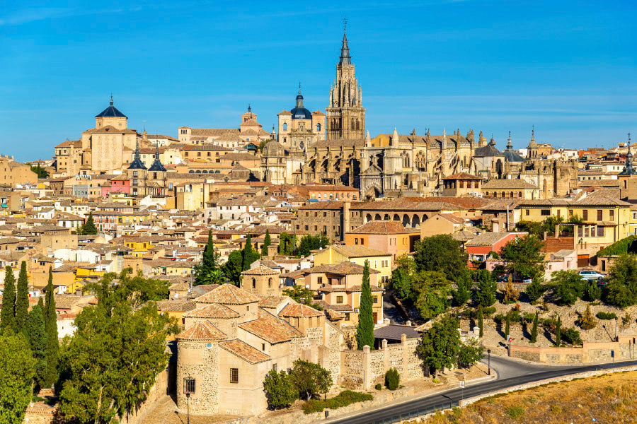 Toledo with Cathedral Photograph Spain Print 100% Australian Made