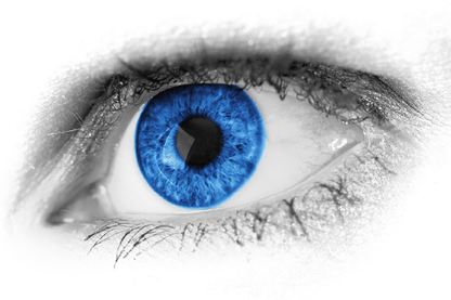 Blue Eye Abstract Design Print 100% Australian Made