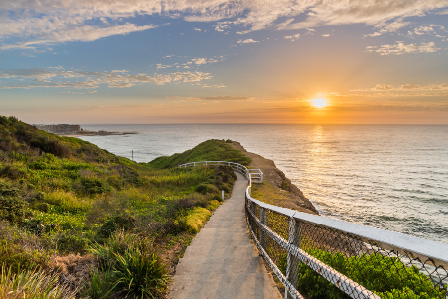 Sea Sunset Scenery View Photograph Print 100% Australian Made