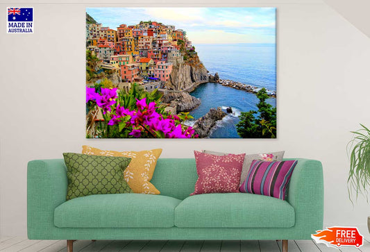 Manarola Village Terre Italy View Photograph Print 100% Australian Made