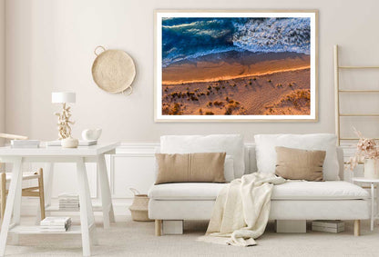 North Cottesloe Beach Aerial View Photograph Home Decor Premium Quality Poster Print Choose Your Sizes
