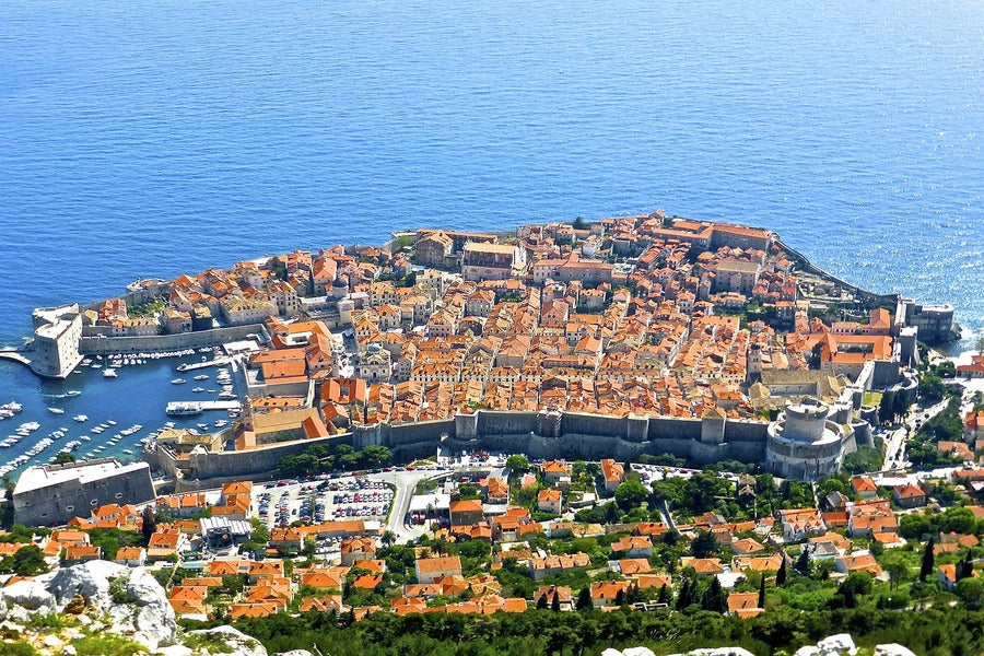 Dubrovnik in Dalmatia, Croatia Photograph Print 100% Australian Made