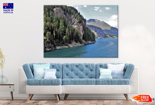 Mountain Forest & Sea View Photograph Print 100% Australian Made