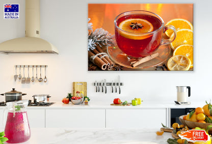 Ice Tea with Oranges & Spices Photograph Print 100% Australian Made