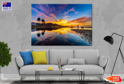 My Khe Beach & City Sunrise View Photograph Print 100% Australian Made