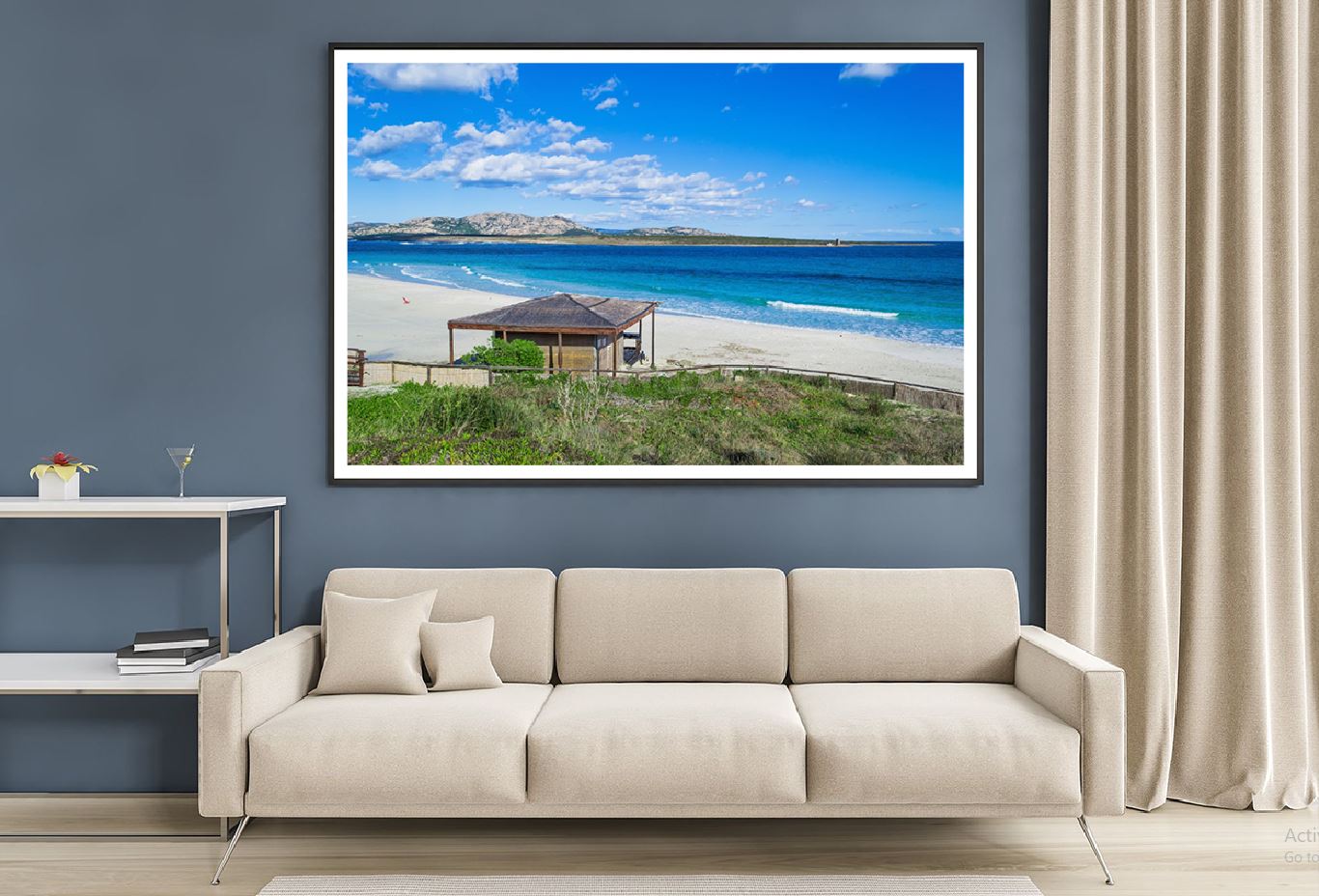 Stintino Sea View Photograph Italy Home Decor Premium Quality Poster Print Choose Your Sizes