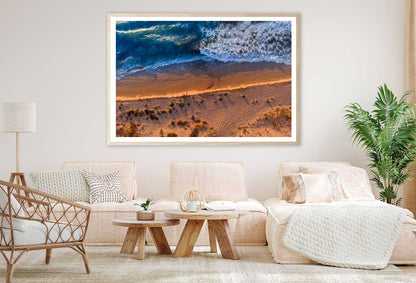 North Cottesloe Beach Aerial View Photograph Home Decor Premium Quality Poster Print Choose Your Sizes
