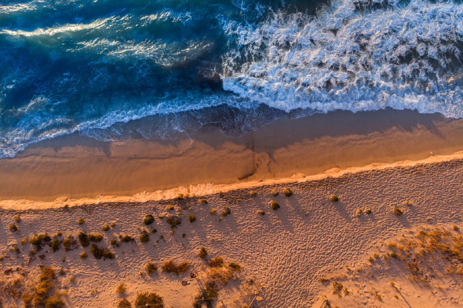 North Cottesloe Beach Aerial View Photograph Print 100% Australian Made
