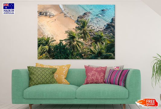 Surin Beach in Phuket Aerial View Photograph Print 100% Australian Made