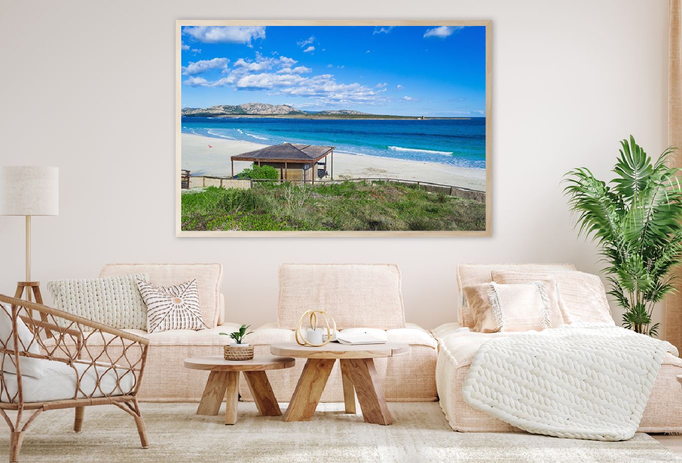 Stintino Sea View Photograph Italy Home Decor Premium Quality Poster Print Choose Your Sizes