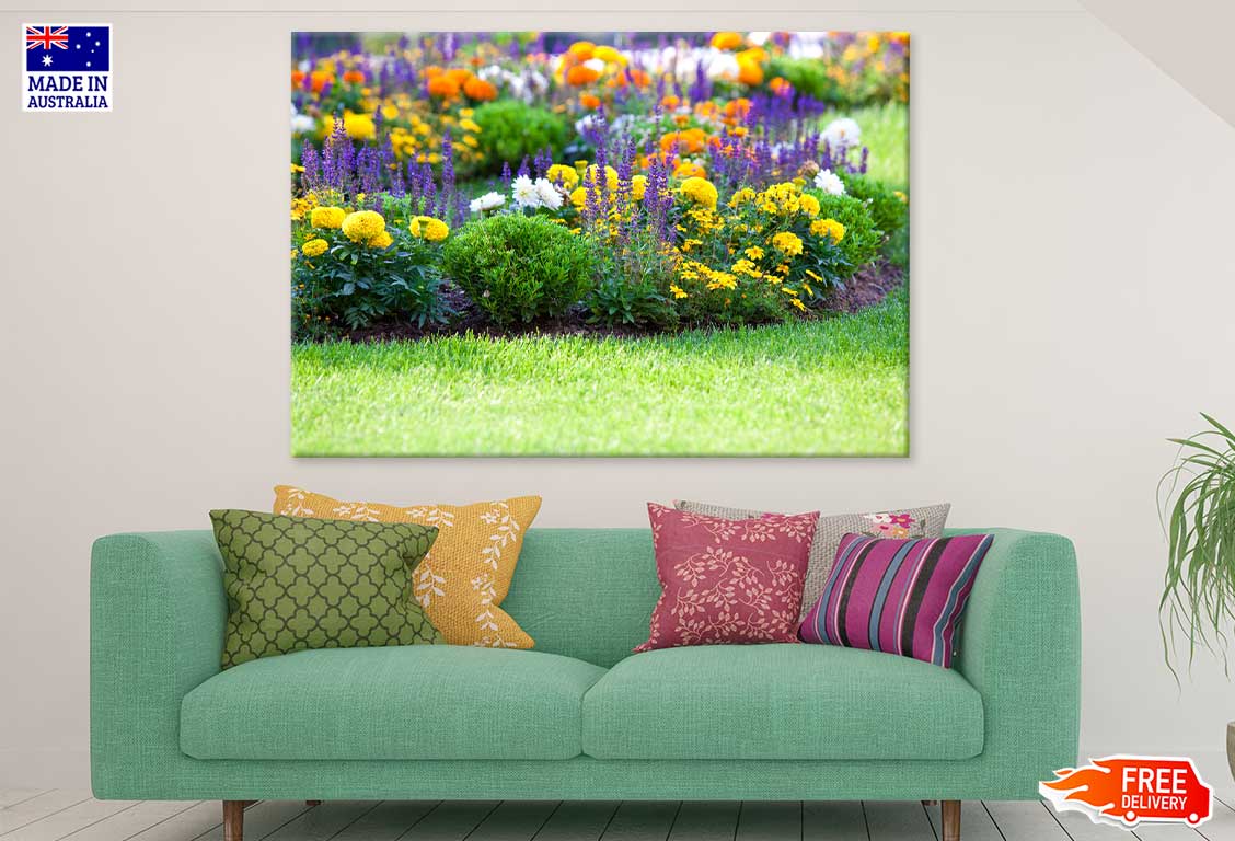 State Park Flower Garden View Photograph Print 100% Australian Made