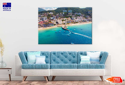 Puerto Vallart View Pacific Coast Mexico Print 100% Australian Made