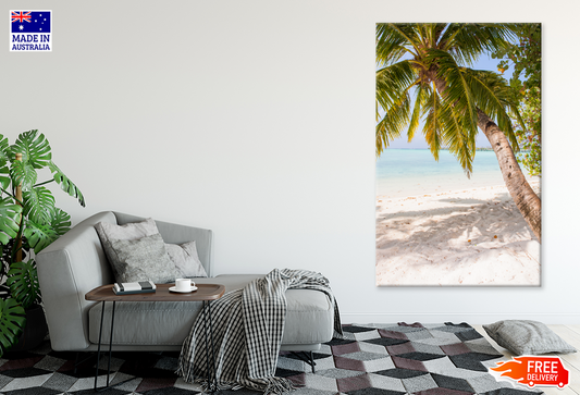 Palm Trees & Sea View Photograph Print 100% Australian Made