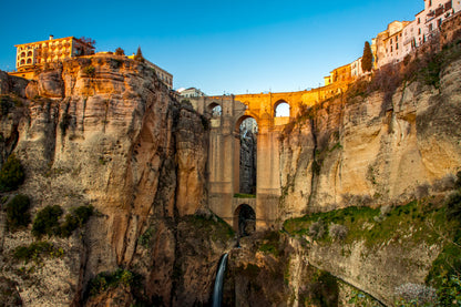 Ronda View Photograph in Andalusia Spain Home Decor Premium Quality Poster Print Choose Your Sizes