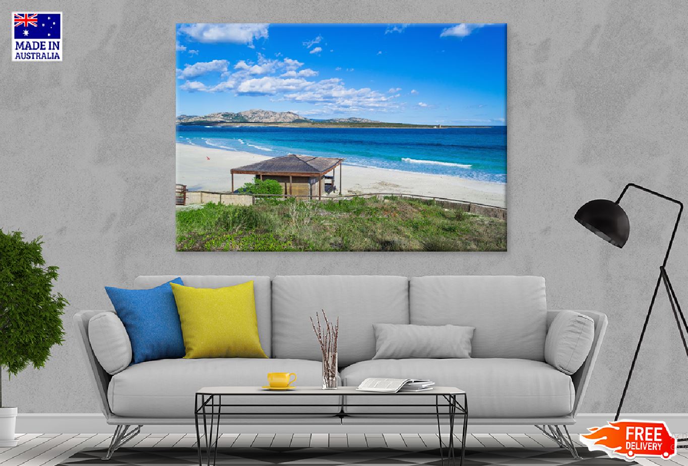 Stintino Sea View Photograph Italy Print 100% Australian Made
