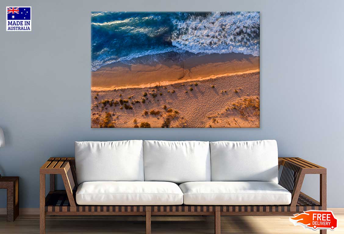 North Cottesloe Beach Aerial View Photograph Print 100% Australian Made
